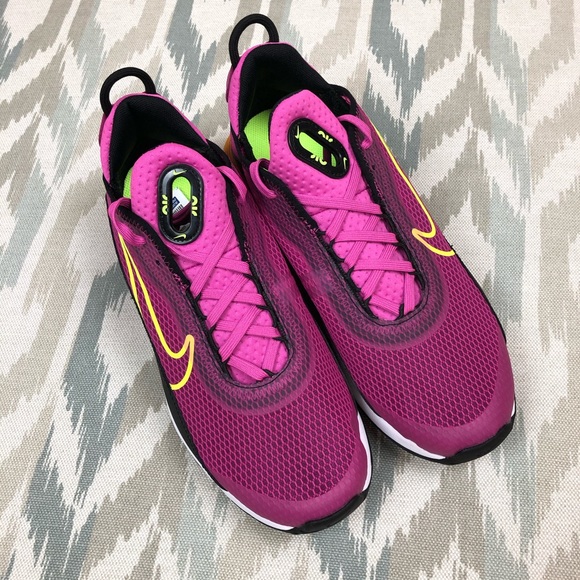 Nike Air Max 2090 GS Active Fuschia Women’s Running Shoes Size 6 CZ7659-600 - Picture 3 of 11